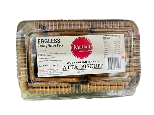 Mehar Desi Ghee Atta Biscuilt 1Kg