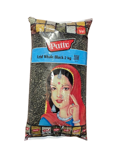 Pattu Urid Whole Black 2Kg
