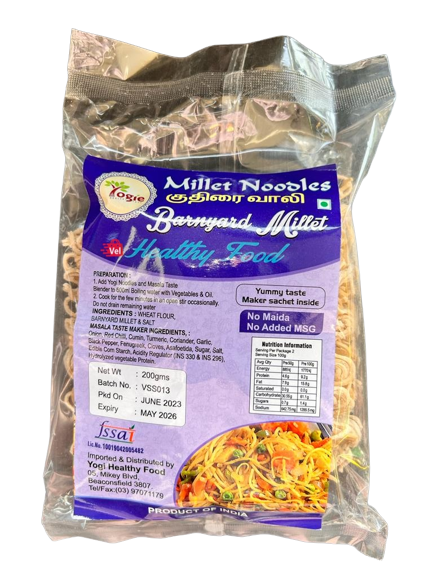 Yogie Banyard Millet Noodles 200G