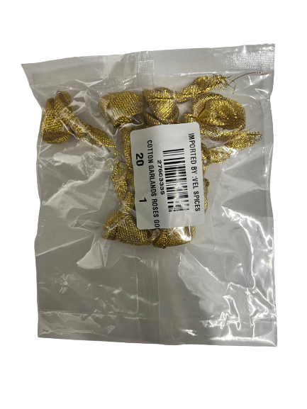 Cotton Roses Gold Colour Pack