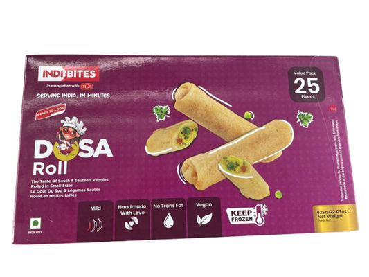 Indibites Dosa Roll Frozen 500G