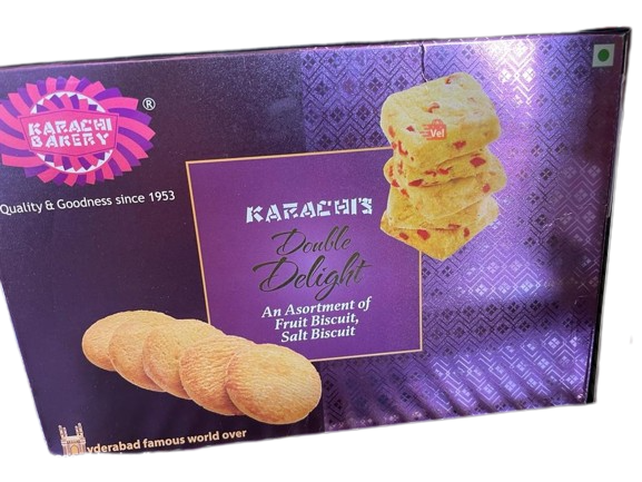 Karachi Two Majestic Fruit Salt Biscuit 400G