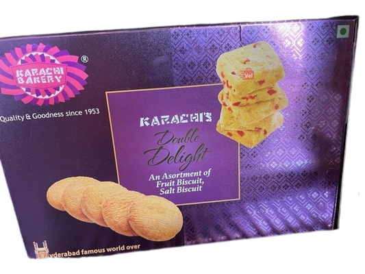 Karachi Two Majestic Fruit Salt Biscuit 400G
