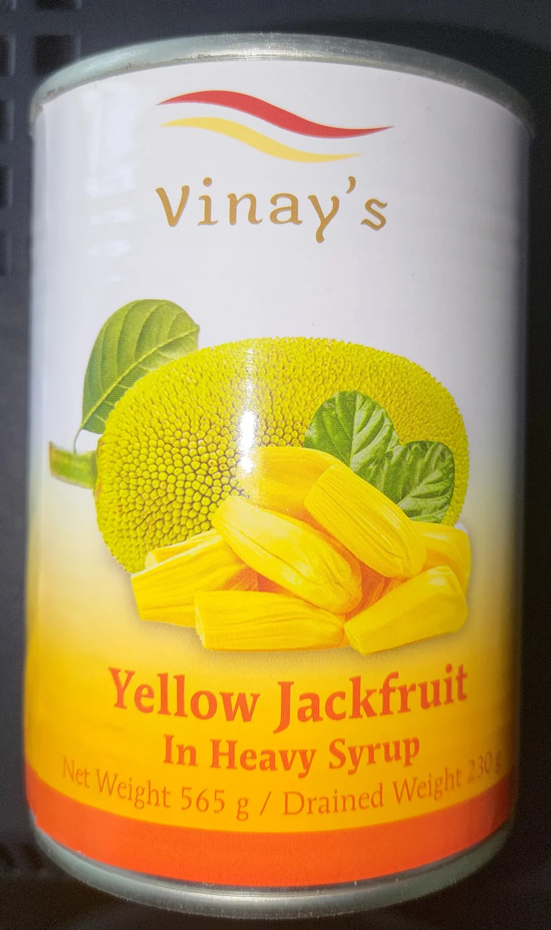 Vinay's Yellow Jackfruit In Heavy Syrup 565g