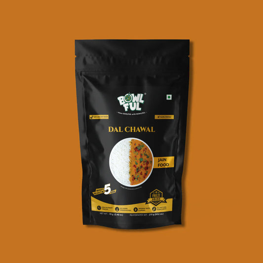 Bowl Ful Dal Chawal Jain 70G (Vegetarian)