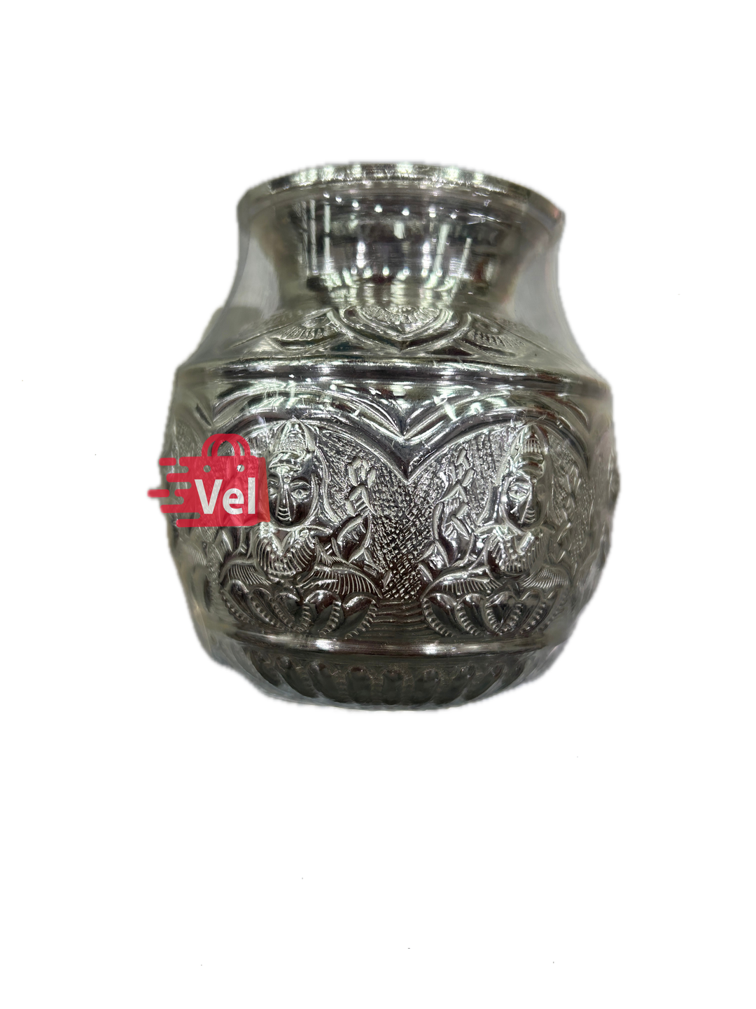 Pure Silver Pot with Design – 180 Grams | Auspicious Dhanteras Gift for Wealth & Prosperity (Copy)
