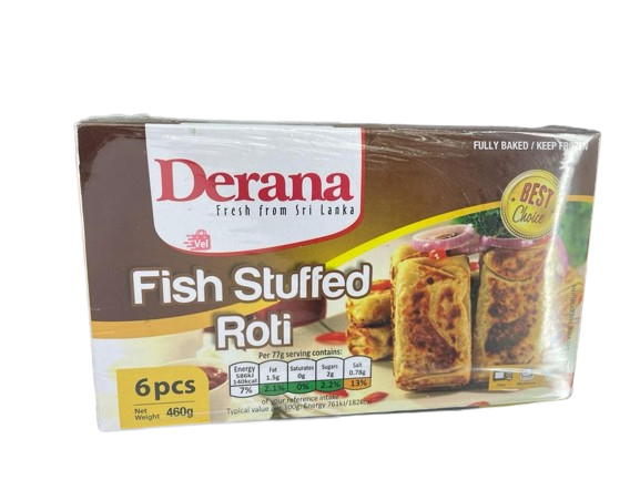 Derana Stuffed Fish Rotti 460G