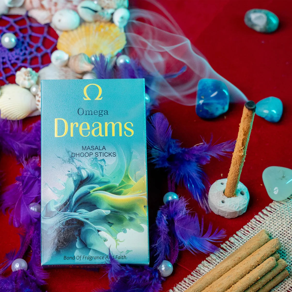 Omega Dreams Premium Thick Dhoop Stick 80g