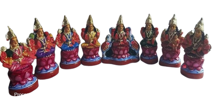 Astalakshmi Set / Astalakshmi Statues / Ashtalakshmi Idols / Eight Lakshmis / Goddess of Wealth / Lakshmi / Divine Lakshmi / Ashta Lakshmi Set / Asthalakshmi / Laxmi / Golu dolls / Navarathri