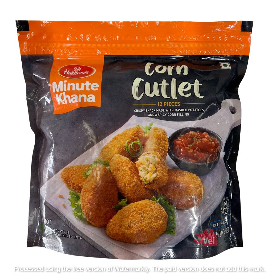 Haldirams Corn Cutlets 340G