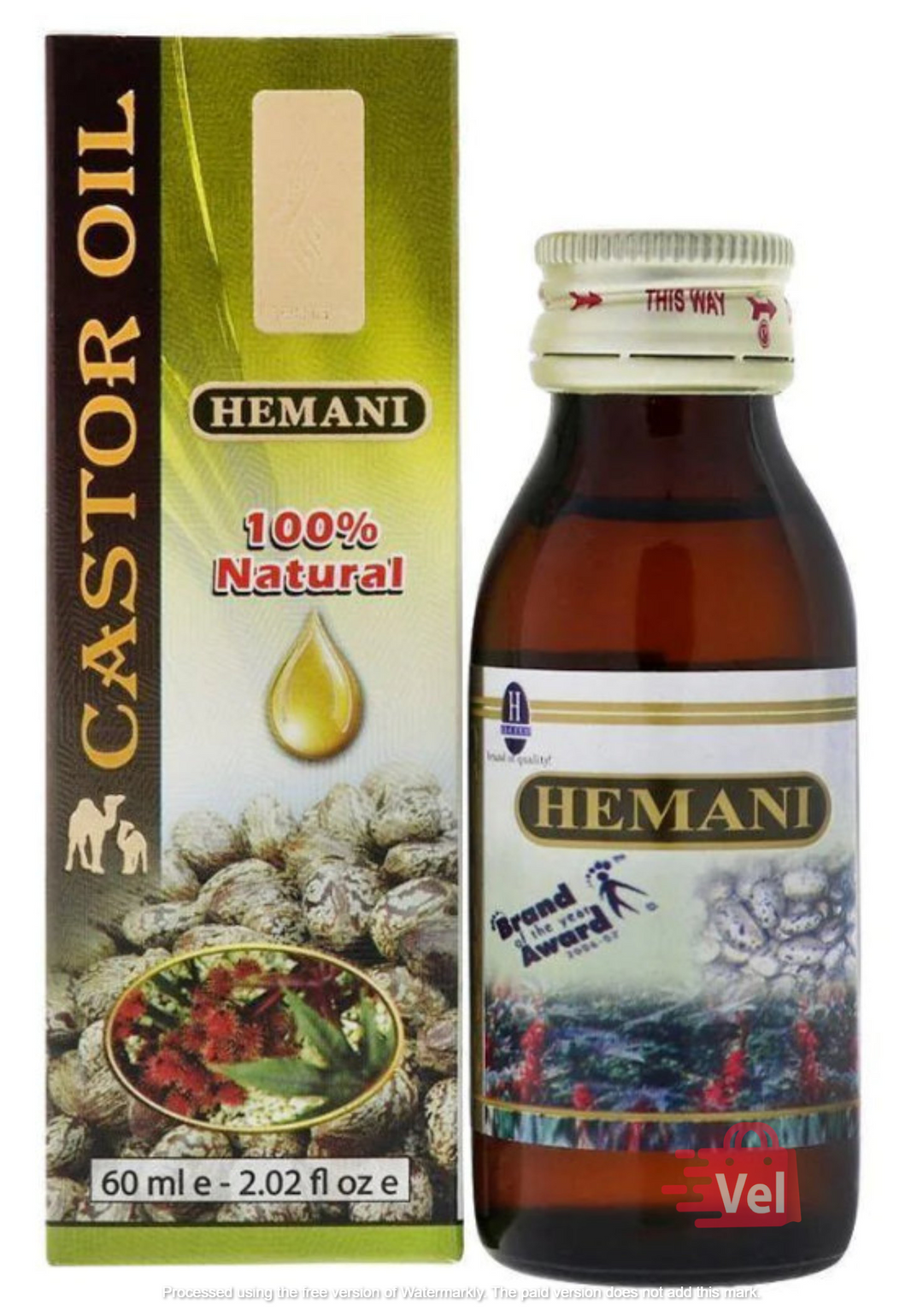 Hemani Castor Oil 60Ml