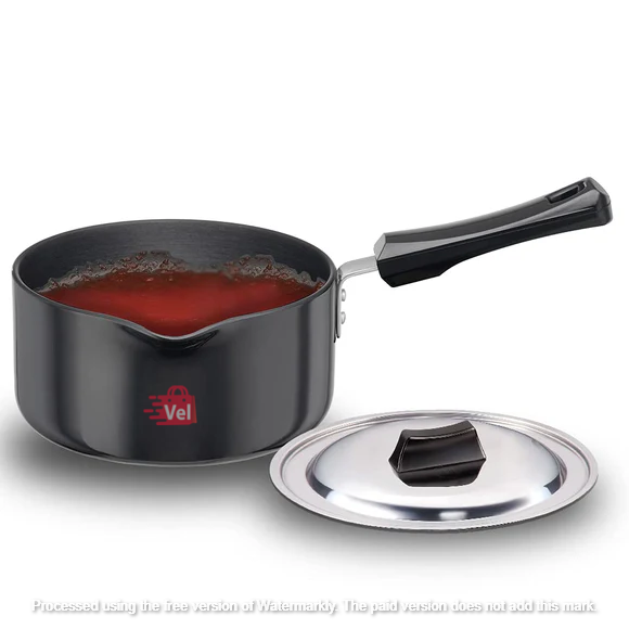 Futura Hard Anodised Saucepan Induction Compatible 2L