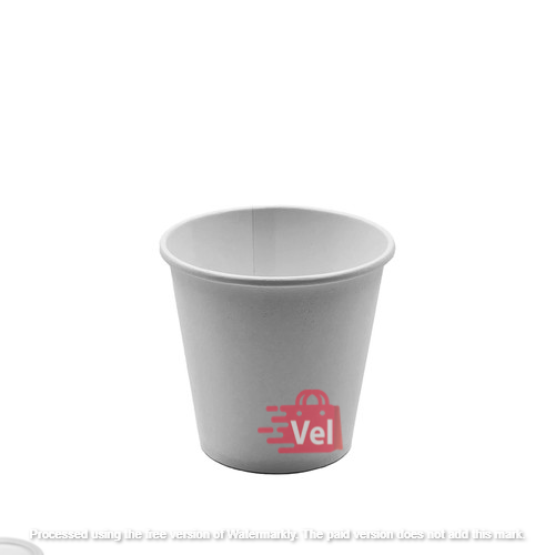 Equosafe 8Oz Single Wall White Cups 50Pcs
