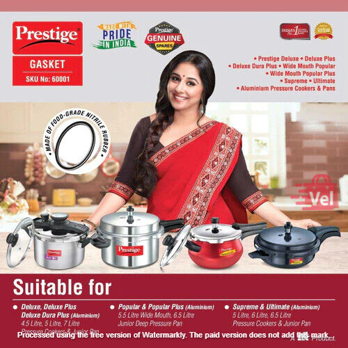 Prestige Aluminium Junior Pressure Cooker Gasket