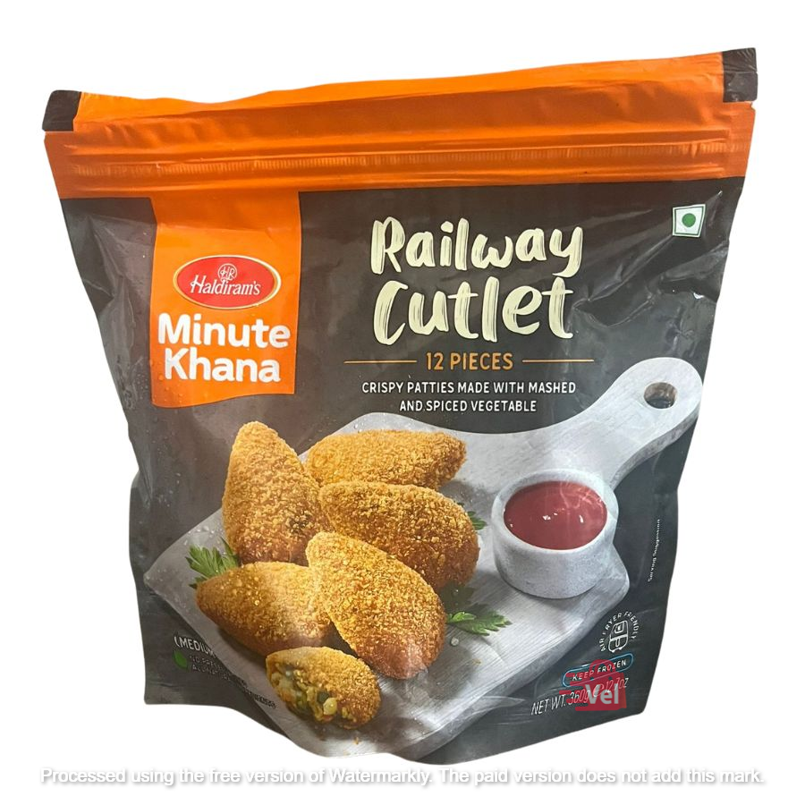 Haldirams Railway Cutlet 360G