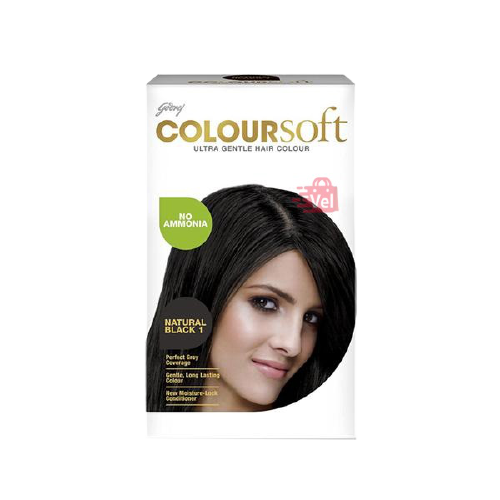 Godrej Colour Soft Natural Black Hair Colour 80Ml