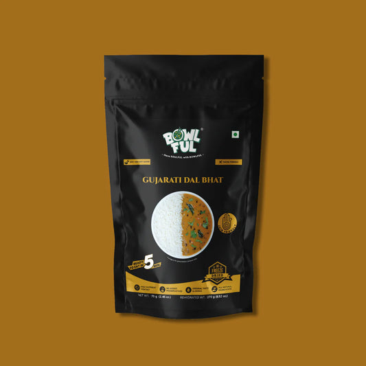 Bowl Ful Gujarati Dal Bhat 70G (Vegetarian)