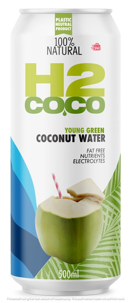 H2coco Pure Coconut Water Drink 500Ml