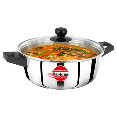 Hawkins Stainless Steel Cook N Serve Casserole 2Lt 22cm