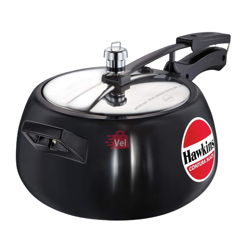 Hawkins Contura Xt Black  5Lt Pressure Cooker