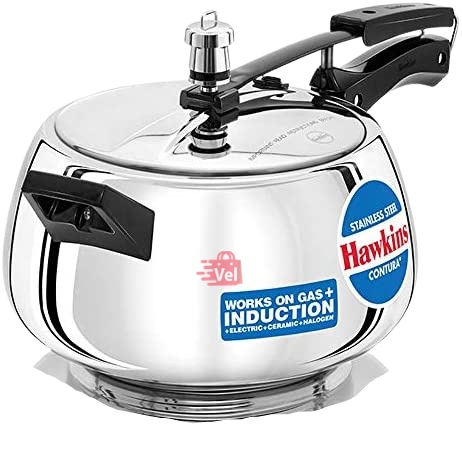 Hawkins Stainless Steel Contura Pressure Cooker 5lt