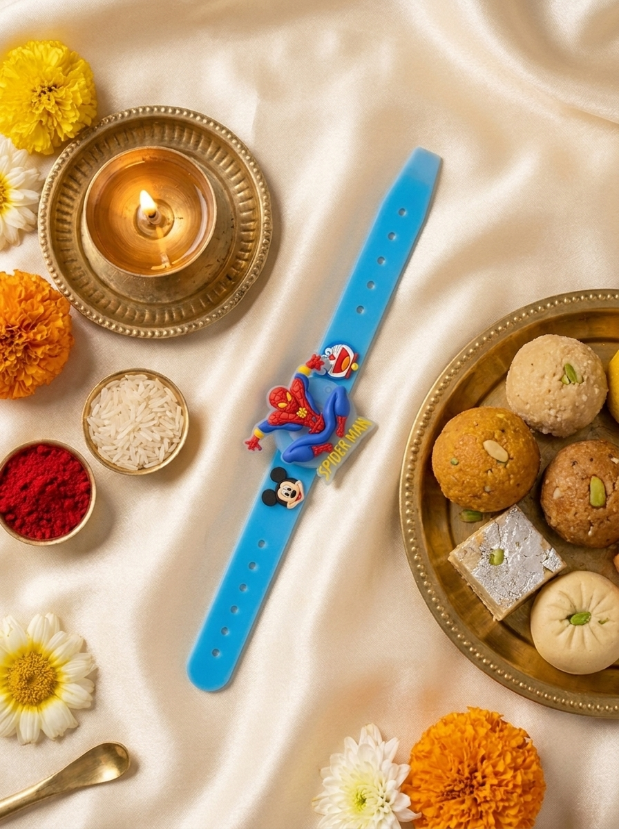 Rakhi/ Raki with Light up Spiderman (Online exclusive)