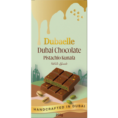 Dubaelle Dubai Chocolate Pistachio Kunafa 200G