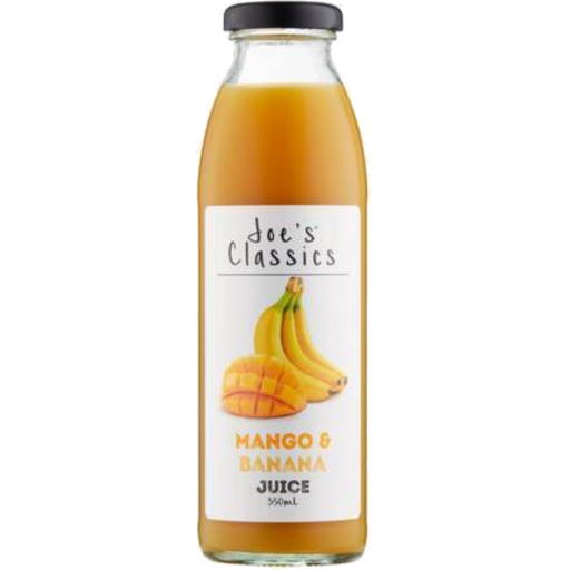 Joe's Classics Mango And Banana Juice 350Ml