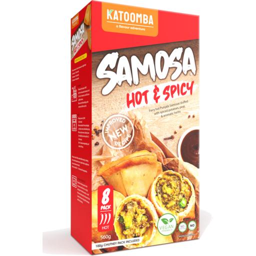 Katoomba Samosa Hot And Spicy 560G Frozen