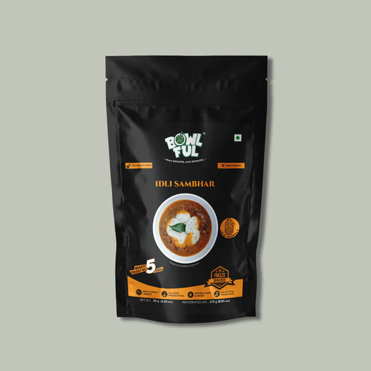 Bowl Ful Idli Sambar 55G (Vegetarian)