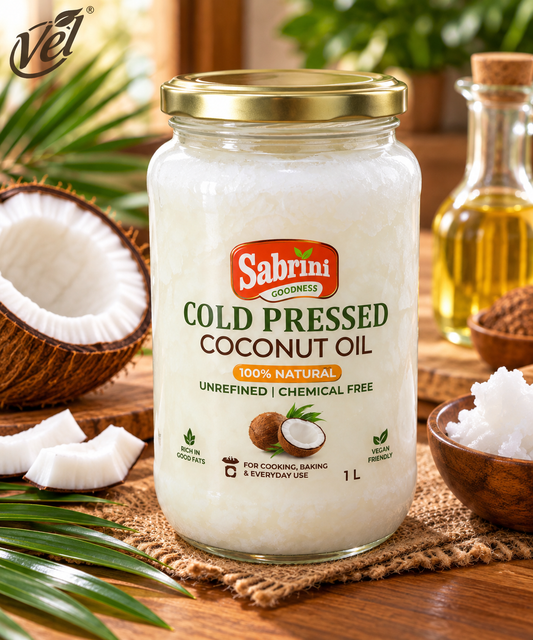 Sabrini Goodness Cold Pressed Coconut Oil 1L