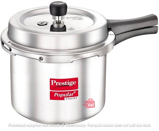 Prestige Popular Plus SVACHH Aluminium Pressure Cooker 2 Litre (Tall)