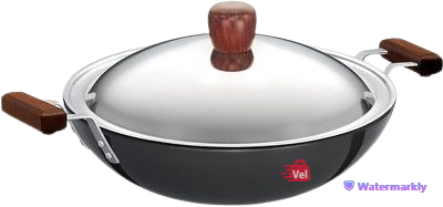 Futura Hard Anodised Deep-fry Pan With Ss Lid 3.75L