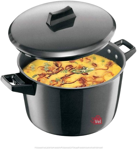 Futura Hard Anodised Cook-n-serve Bowl 5 Litre