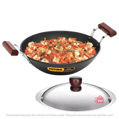 Futura Hard Anodised Deep-fry Pan Induction Compatible 3.75L