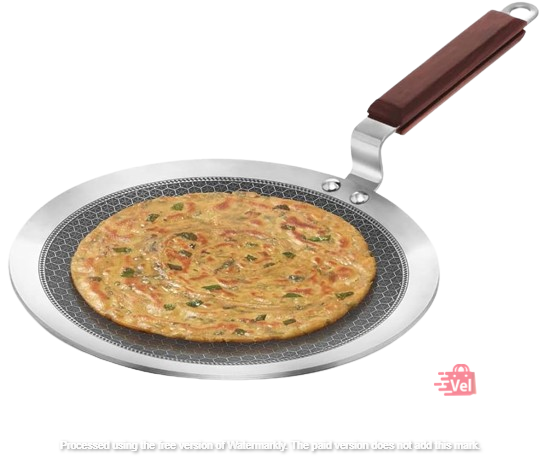 Hawkins Paratha Tava Tri-ply Ss With Shielded Nonstick 26Cm