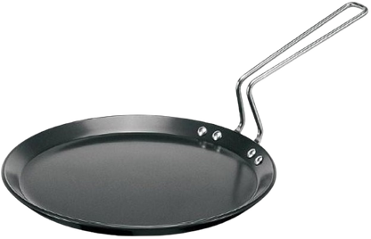 Futura Hard Anodised Flat Tava (Griddle) 26cm Diameter