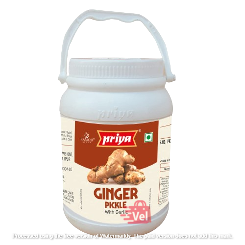 Priya Lime Ginger With Garlic Pickle 1Kg