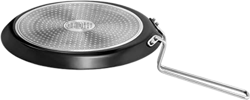 Futura Hard Anodised Flat Tava (Griddle) 26cm Diameter