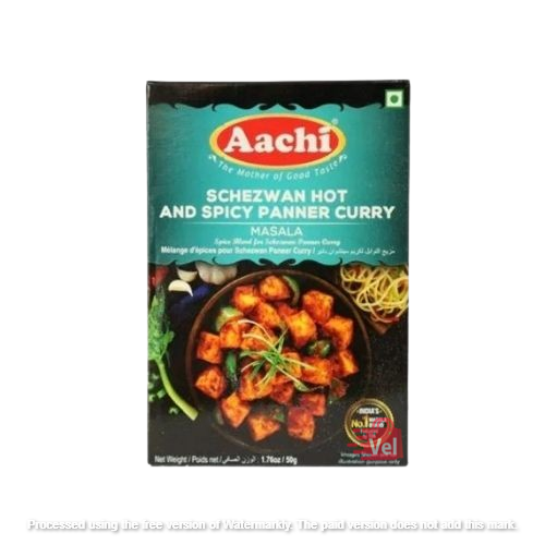 Aachi Schezwan Hot Spicy Panner Curry 50G