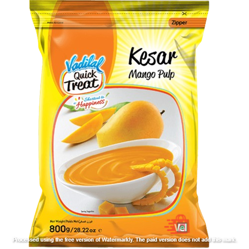 Vadilal Mango Pulp Kesar  800G