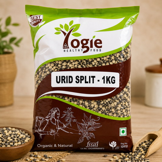 Yogie Urid Dhall (Split) With Skin 1Kg