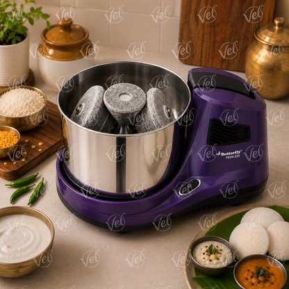 Butterfly Peerless Table Top Wet Grinder - 2L - Price Freeze Frenzy - Online Sale Only