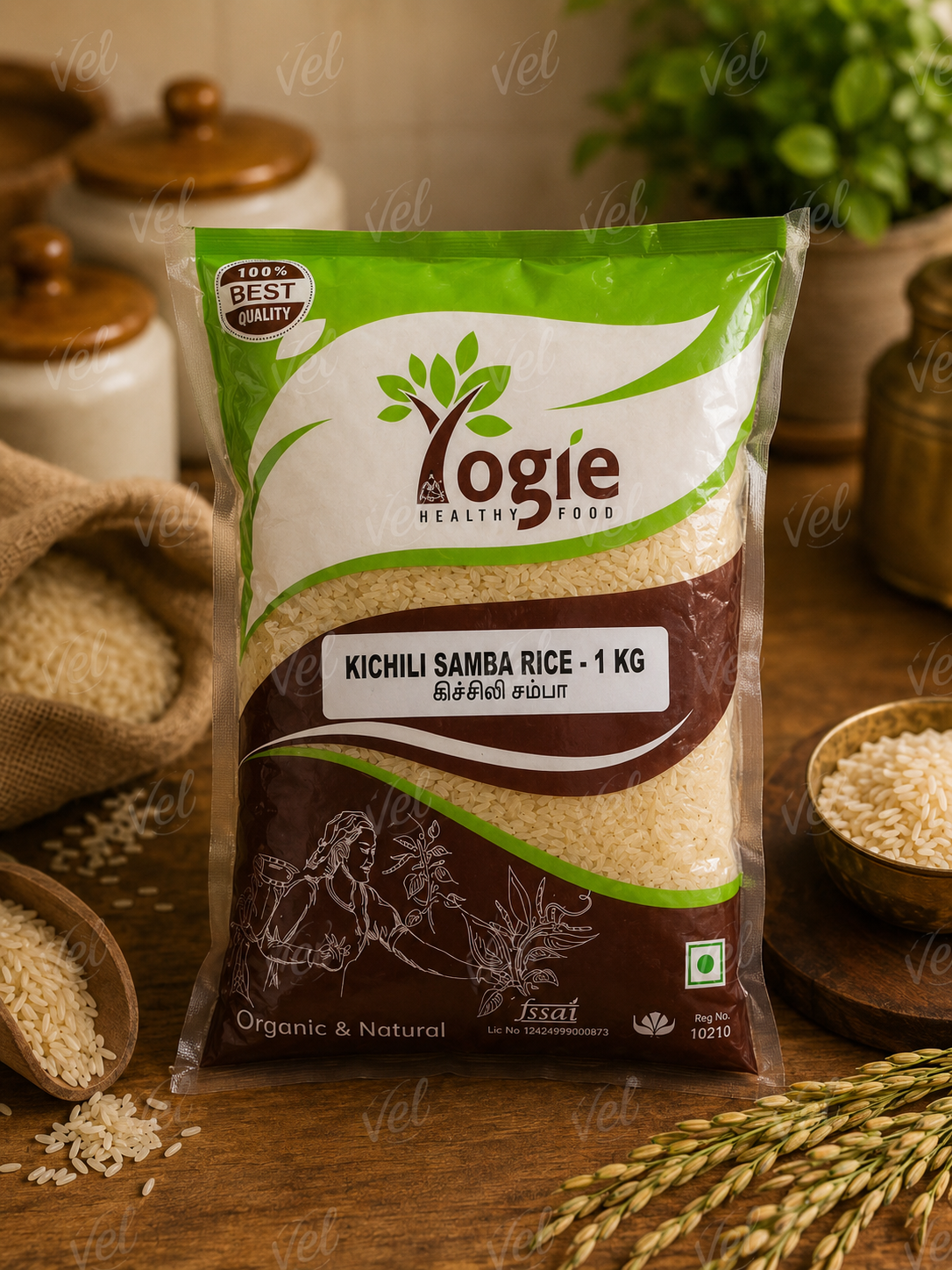 Yogie Kichili Samba Rice 1Kg