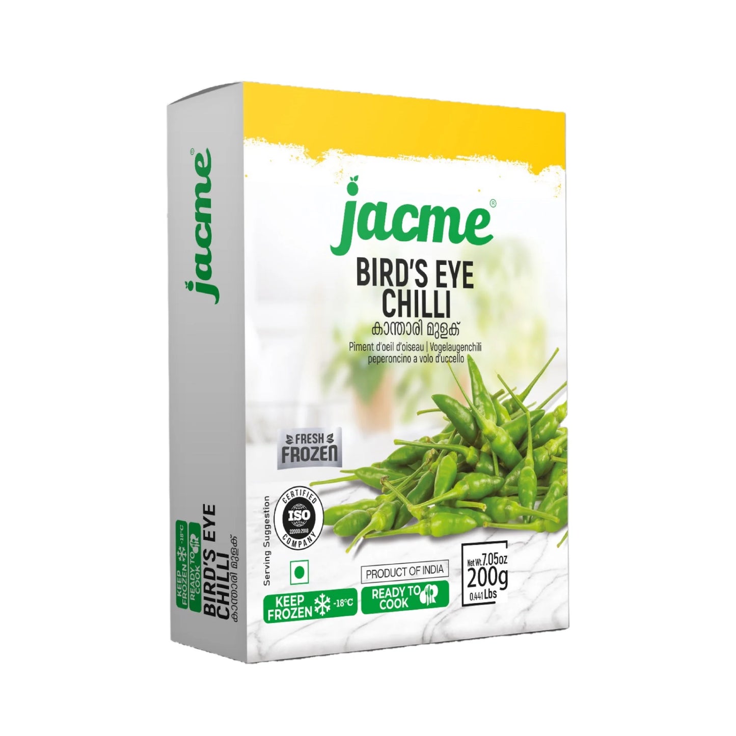 Jacme Bird's Eye Chilli 200G