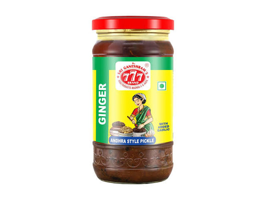 777 Andhra Style Ginger Pickle 300G