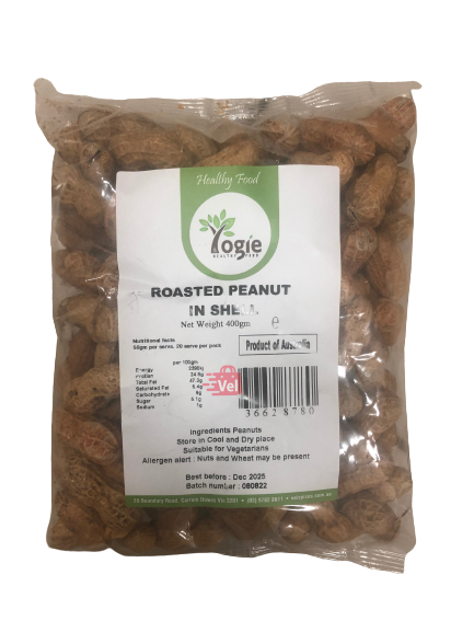 Yogie Peanut in shell 400g
