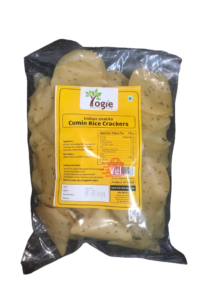 Yogie Cumin Rice Crackers 340G