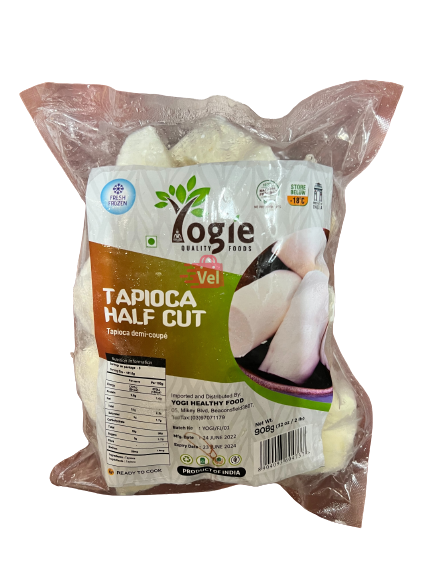 Yogie Tapioca  Half Cut 908G Frozen