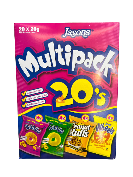 Jasons Bongo Multipack Box